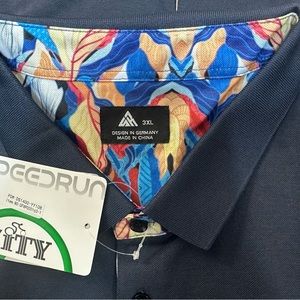 Zity Speedrun Long Sleeve Polo 3XL